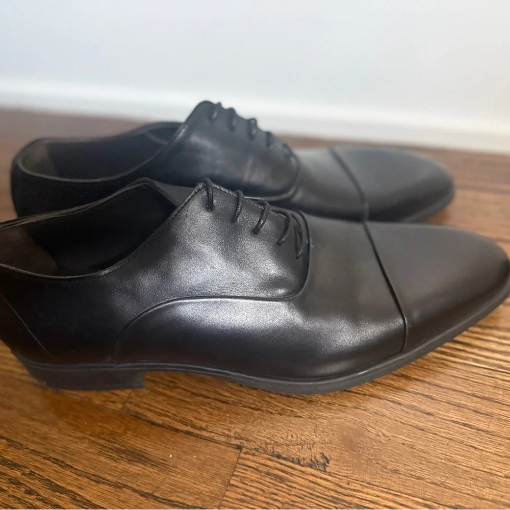 $300 BRUNO MAGLI ADRIANO LEATHER SHOE | BLACK Sz 12 men’s dress